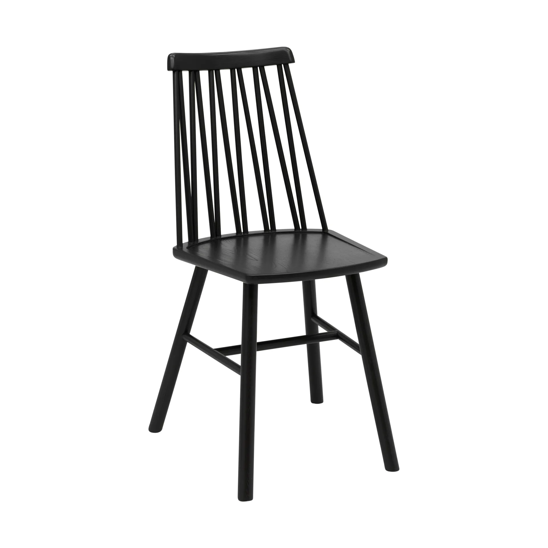 ZigZag chair, Stained black ash Hans K