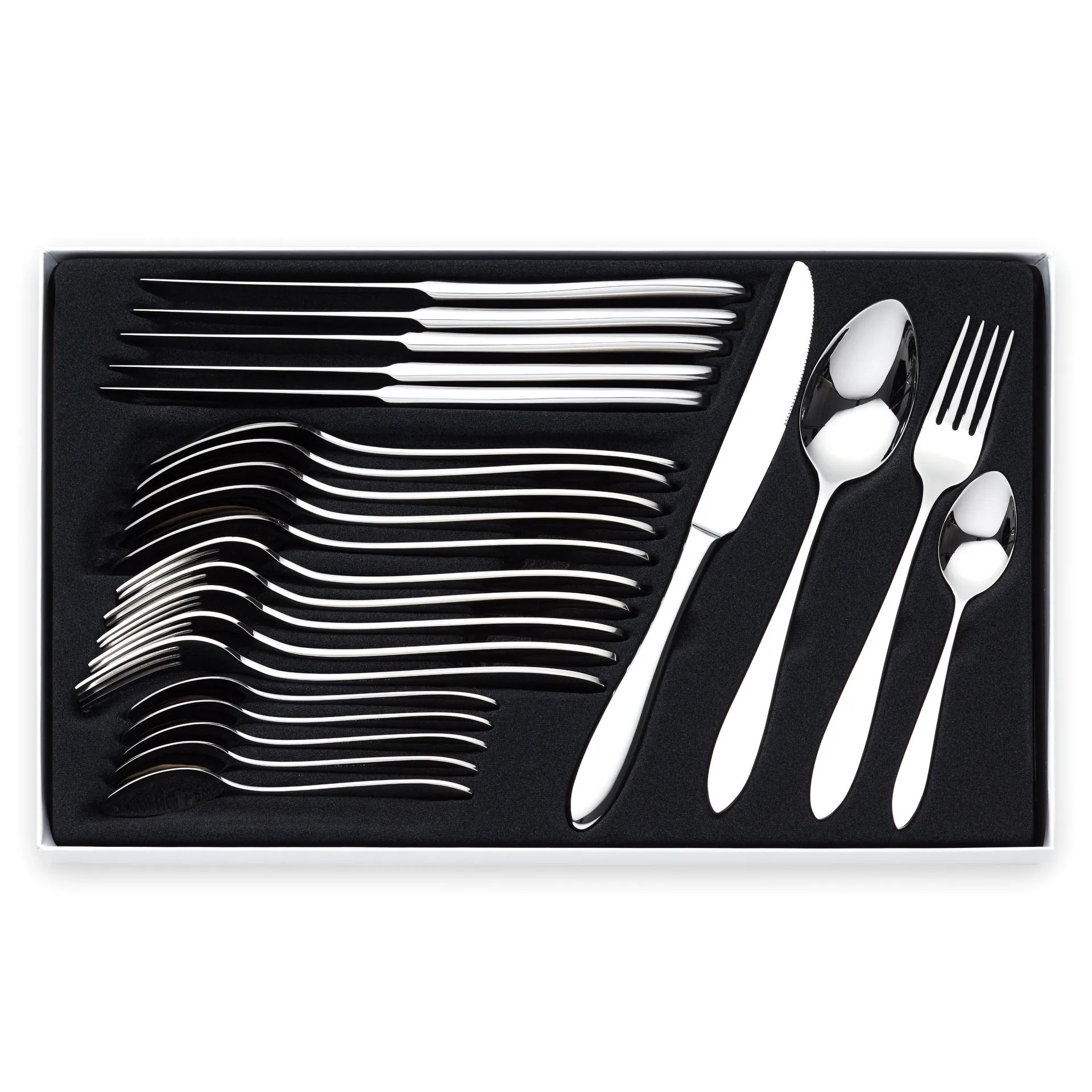 Fjord cutlery set, 24 pieces Hardanger Bestikk