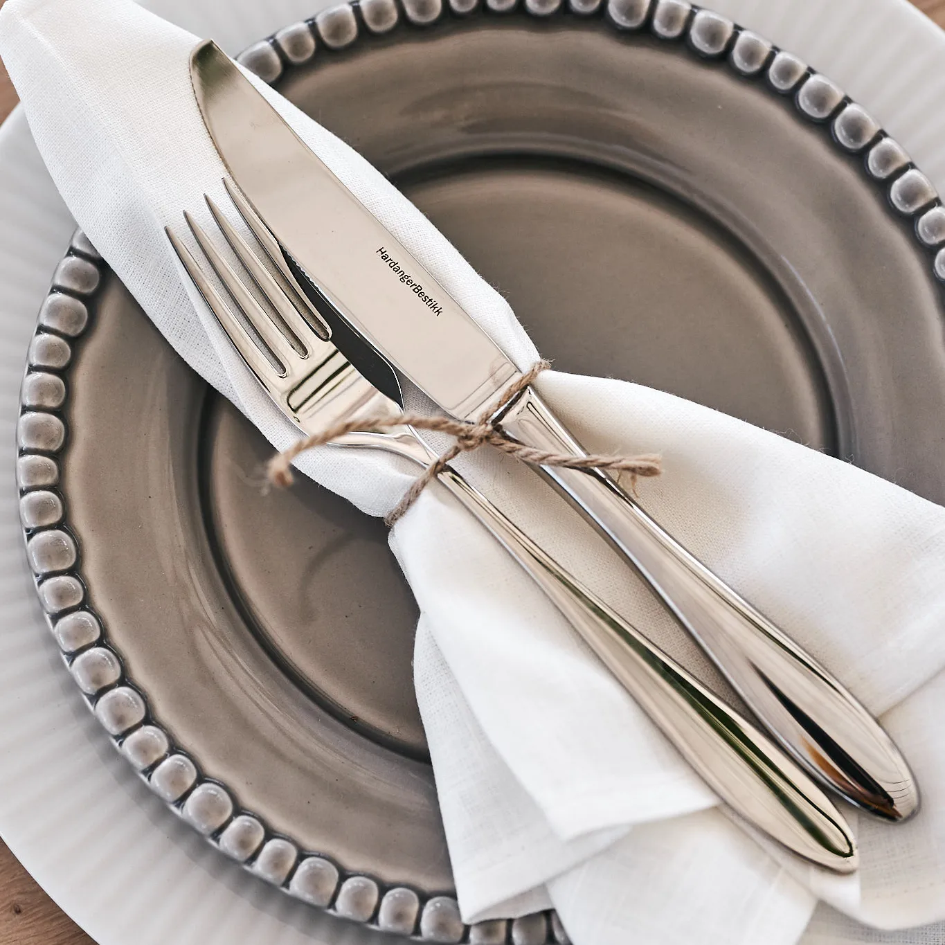 Fjord cutlery set, 24 pieces Hardanger Bestikk