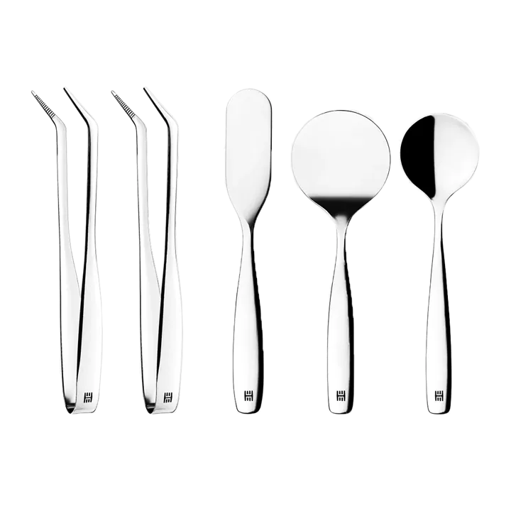 Hardanger bufféset cutlery 5 pieces - Stainless steel - Hardanger Bestikk