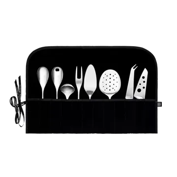 Hardanger cutlery holder for serving utensils - Black - Hardanger Bestikk