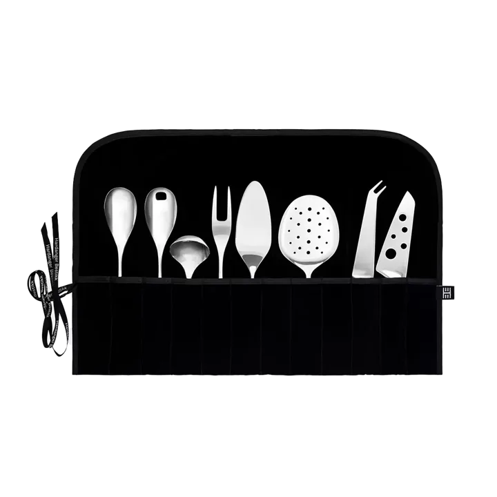 Hardanger cutlery holder for serving utensils - Black - Hardanger Bestikk