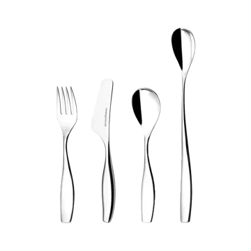 Julie children's cutlery 4 pieces - Stainless steel - Hardanger Bestikk