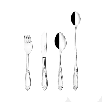 Nina children's cutlery 4 pieces - Stainless steel - Hardanger Bestikk