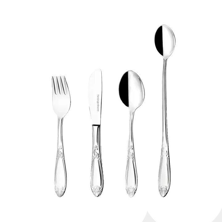 Nina children's cutlery 4 pieces - Stainless steel - Hardanger Bestikk