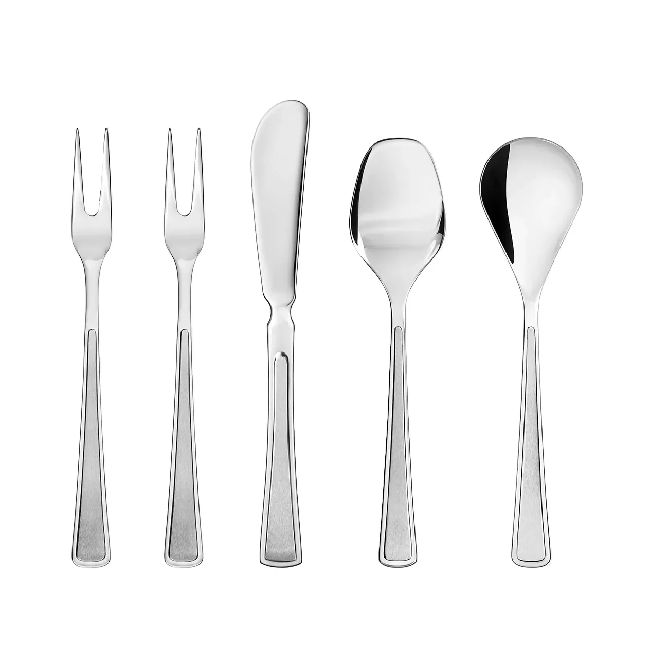 Ramona frukostset cutlery 5 pieces, Stainless steel Hardanger Bestikk
