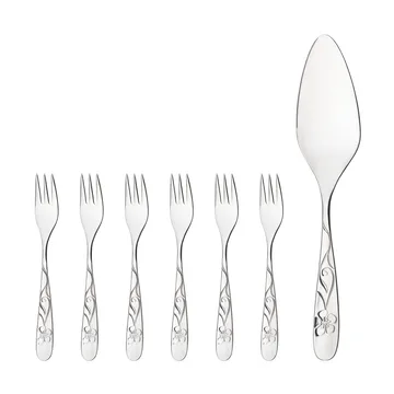 Sanna cake set - 7 pieces - Hardanger Bestikk