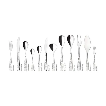 Sanna dessert set - 7 pieces - Hardanger Bestikk