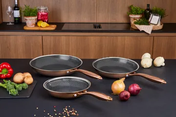 Hâws Santo frying pan hybrid coating rose gold - Ø28 cm - Hâws