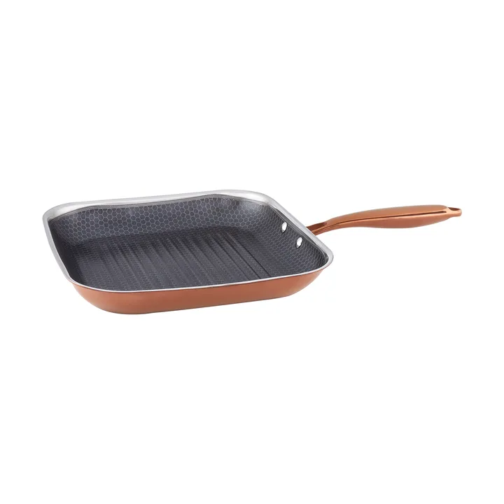 Hâws Santo hybrid coating grill pan 28 cm - Rose Gold - Hâws