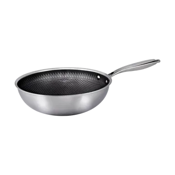 Hâws Santo hybrid coating wok pan 28 cm - Stainless steel - Hâws