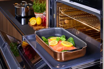 Hâws Santo roasting pan oven dish hybrid coating rose gold - 32x18 cm - Hâws