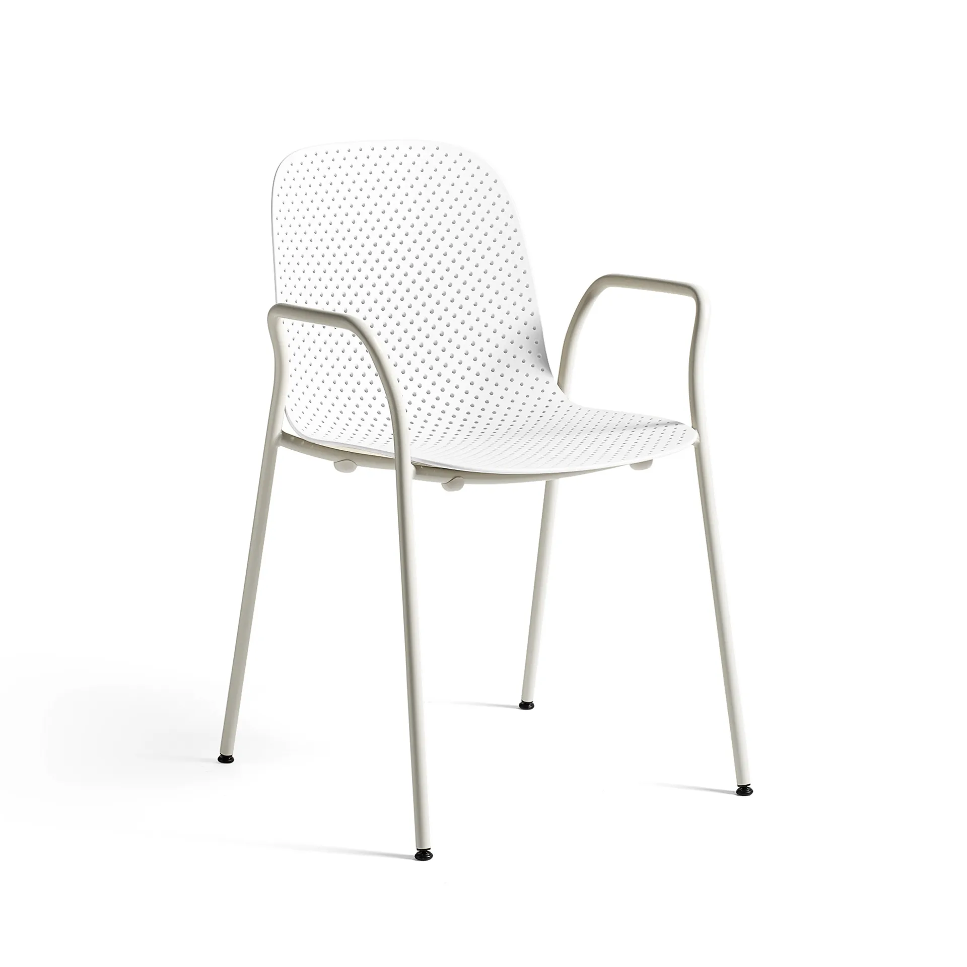 13Eighty armchair, Chalk white-grey white HAY
