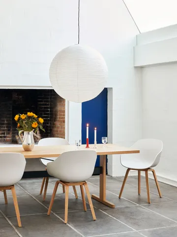 About a Chair 22 2.0 chair - Melange cream-lacquered oak frame - HAY