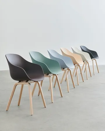 About a Chair AAC22 chair - Pastel green-lacquered oak frame - HAY
