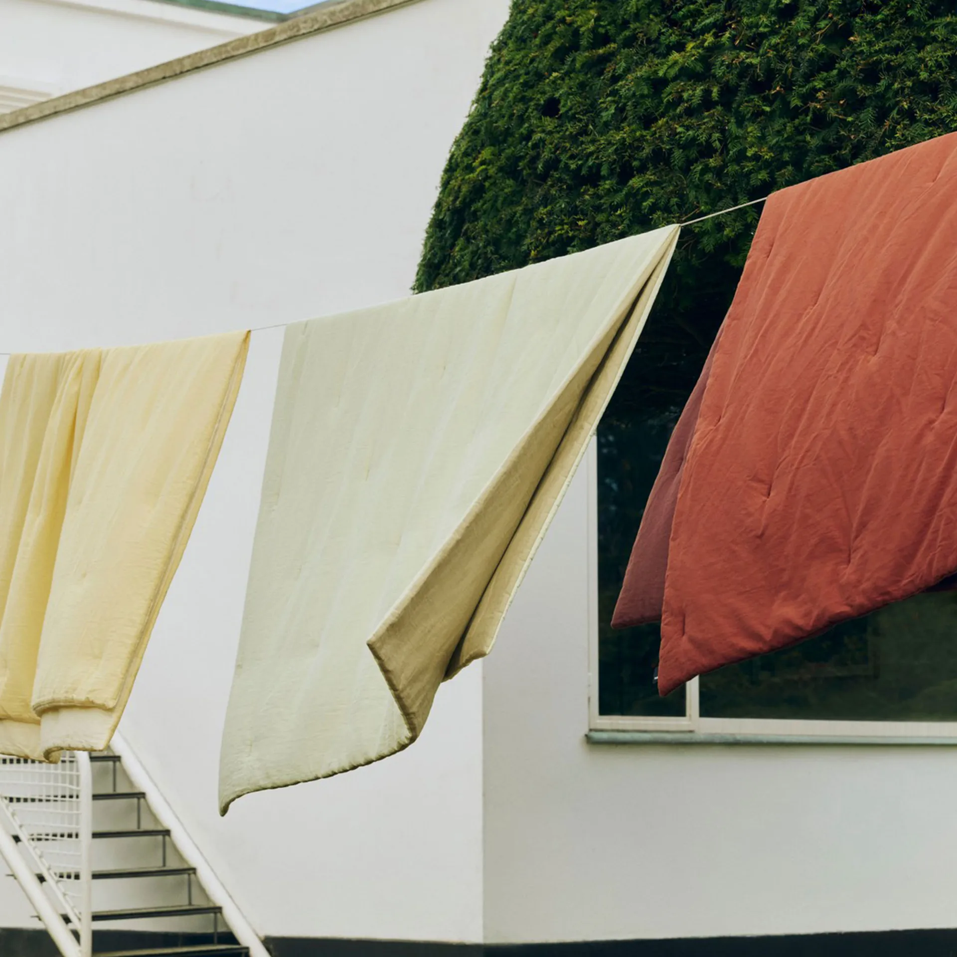 Air Quilt throw, Mint green, 140x200 cm HAY