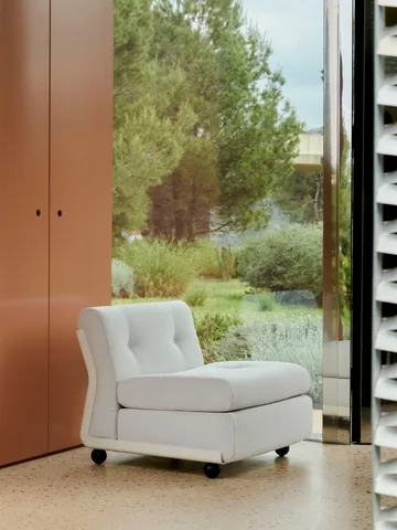 Amanta sofa module - Cream beige-story 102, 1-seater/armchair - HAY