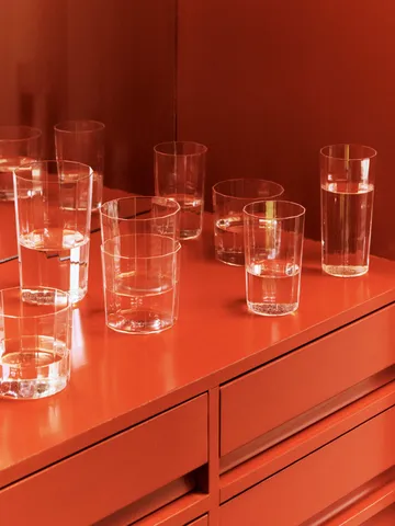 Angle drinking glass - Wide 7,5 cm - HAY