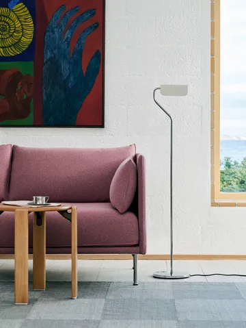 Apex floor lamp - Oyster white - HAY