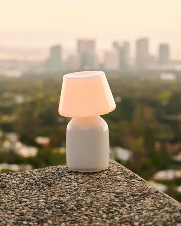 Apollo Portable table lamp - White - HAY