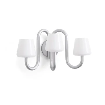 Apollo wall lamp - White opal - HAY