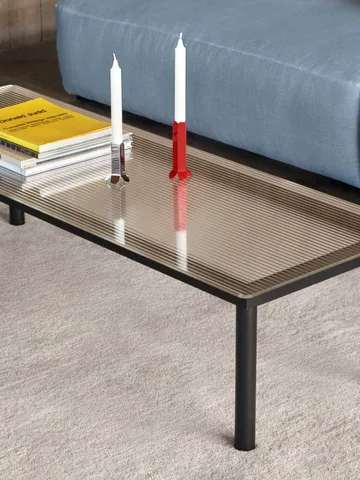Arcs candle stick 9 cm - Mirror - HAY
