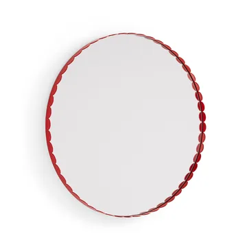 Arcs Mirror mirror Ø60 cm - Red - HAY