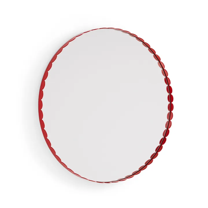 Arcs Mirror mirror Ø60 cm - Red - HAY