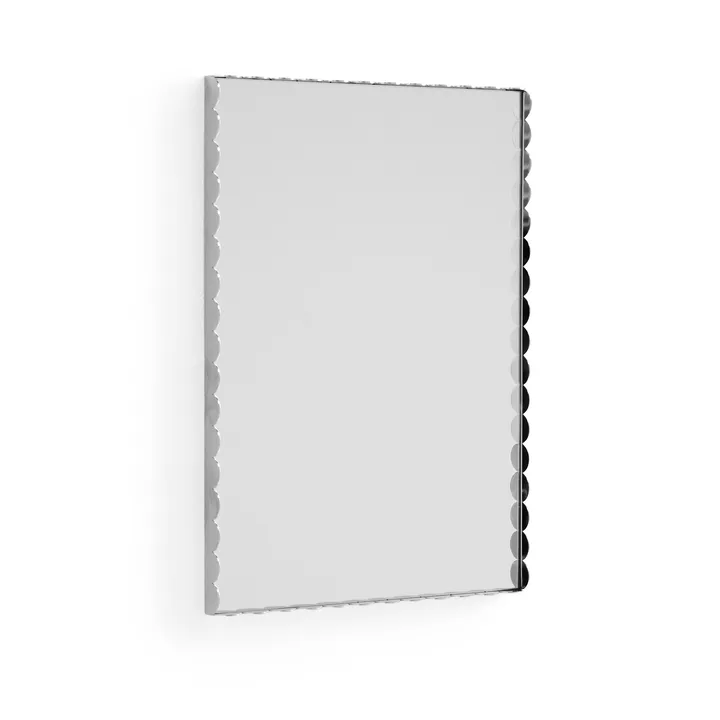 Arcs Mirror Rectangle S mirror 43.5x61.5 cm - Stainless steel - HAY