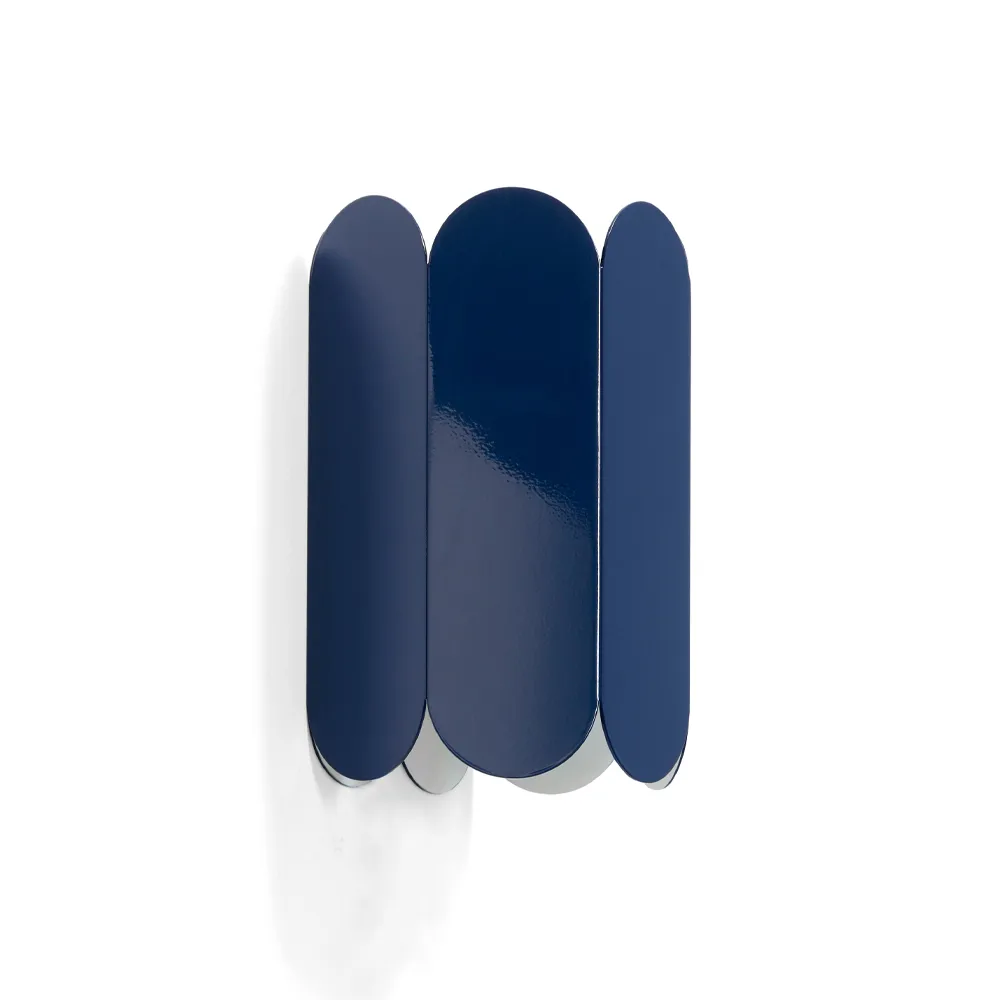 Arcs Sconce wall lamp, Cobalt blue HAY