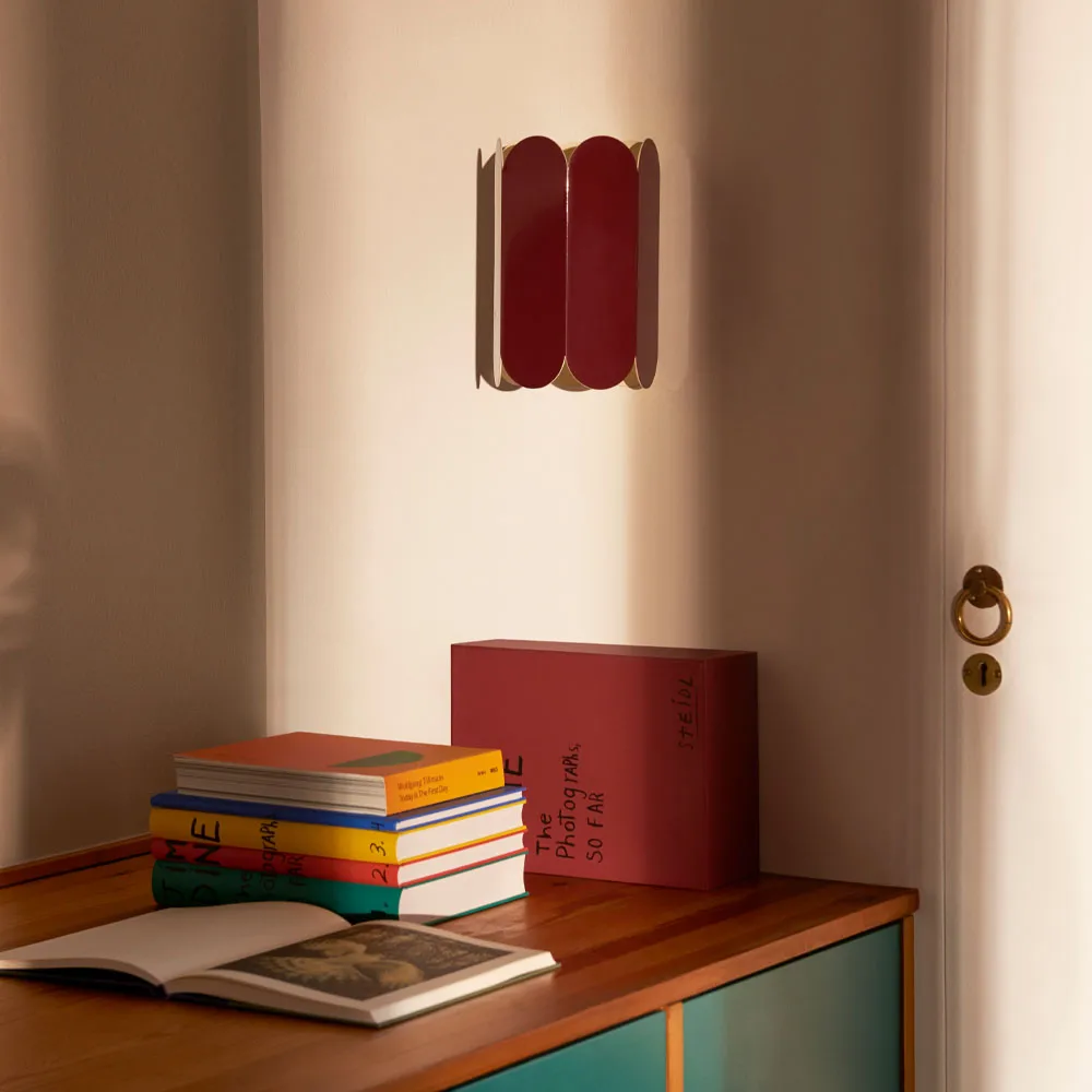 Arcs Sconce wall lamp, Sea green HAY