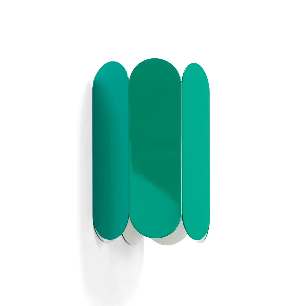 Arcs Sconce wall lamp, Sea green HAY