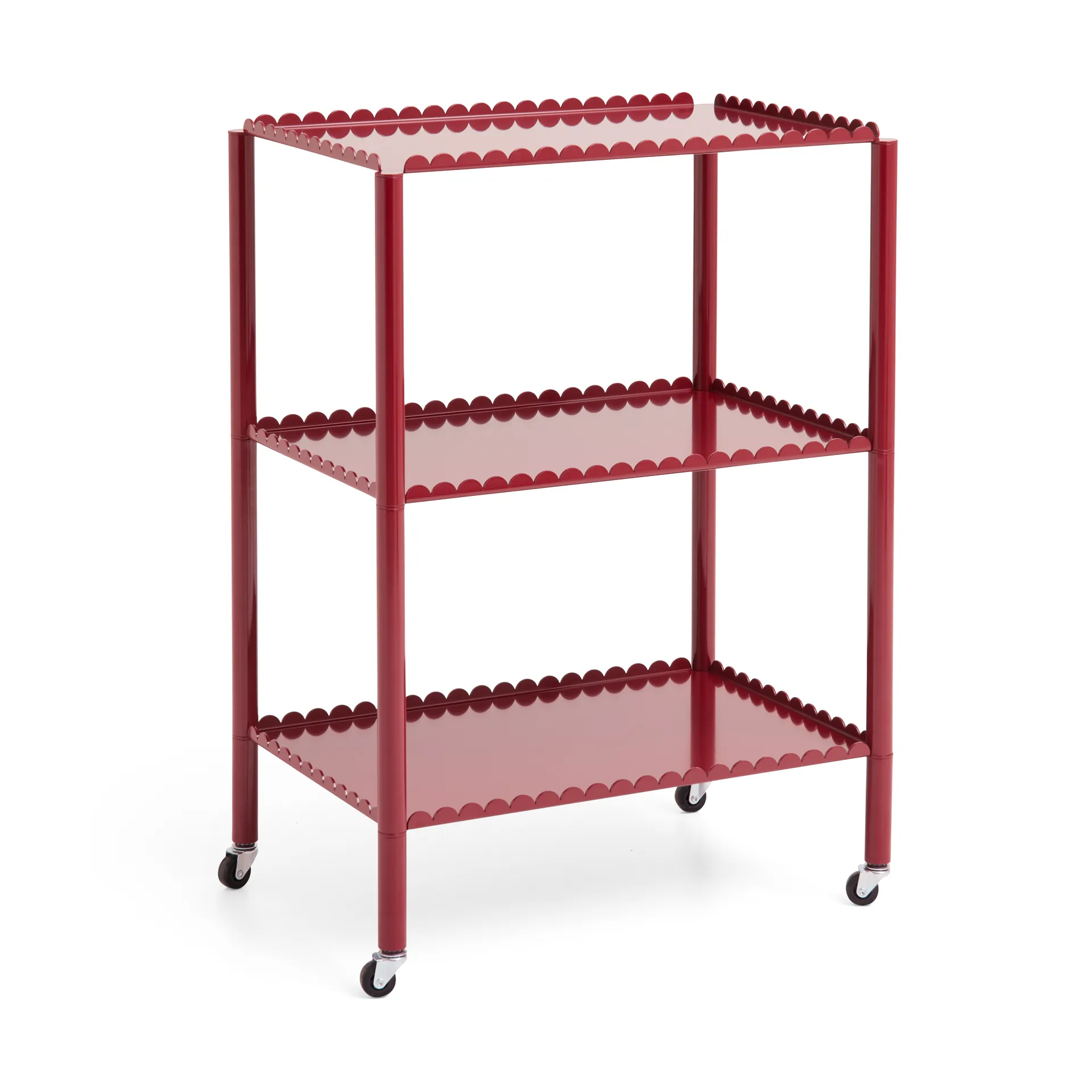 Arcs Trolley High serving trolley, Auburn red HAY