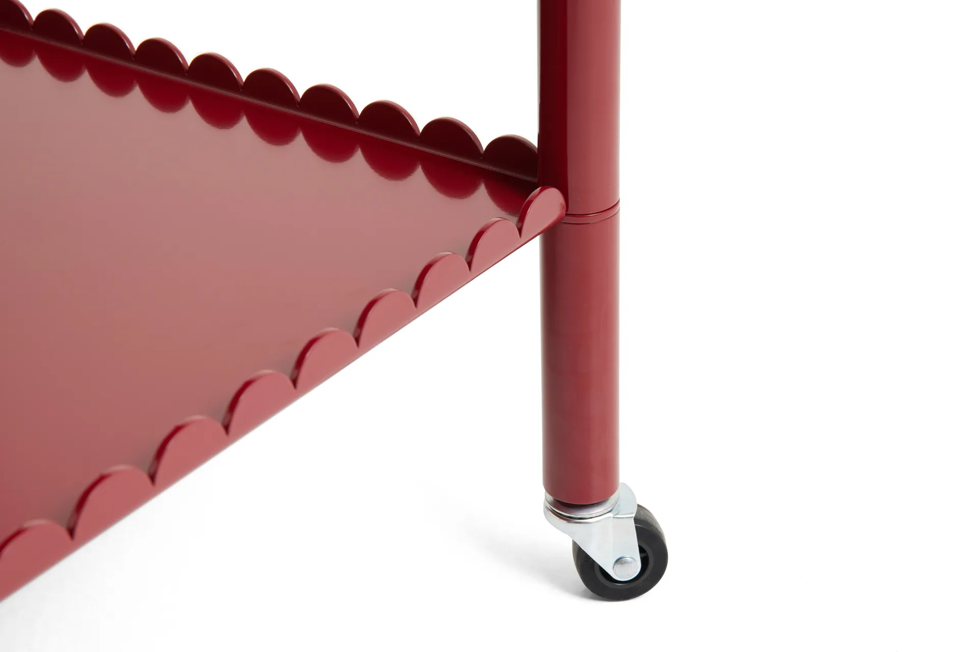 Arcs Trolley High serving trolley, Auburn red HAY