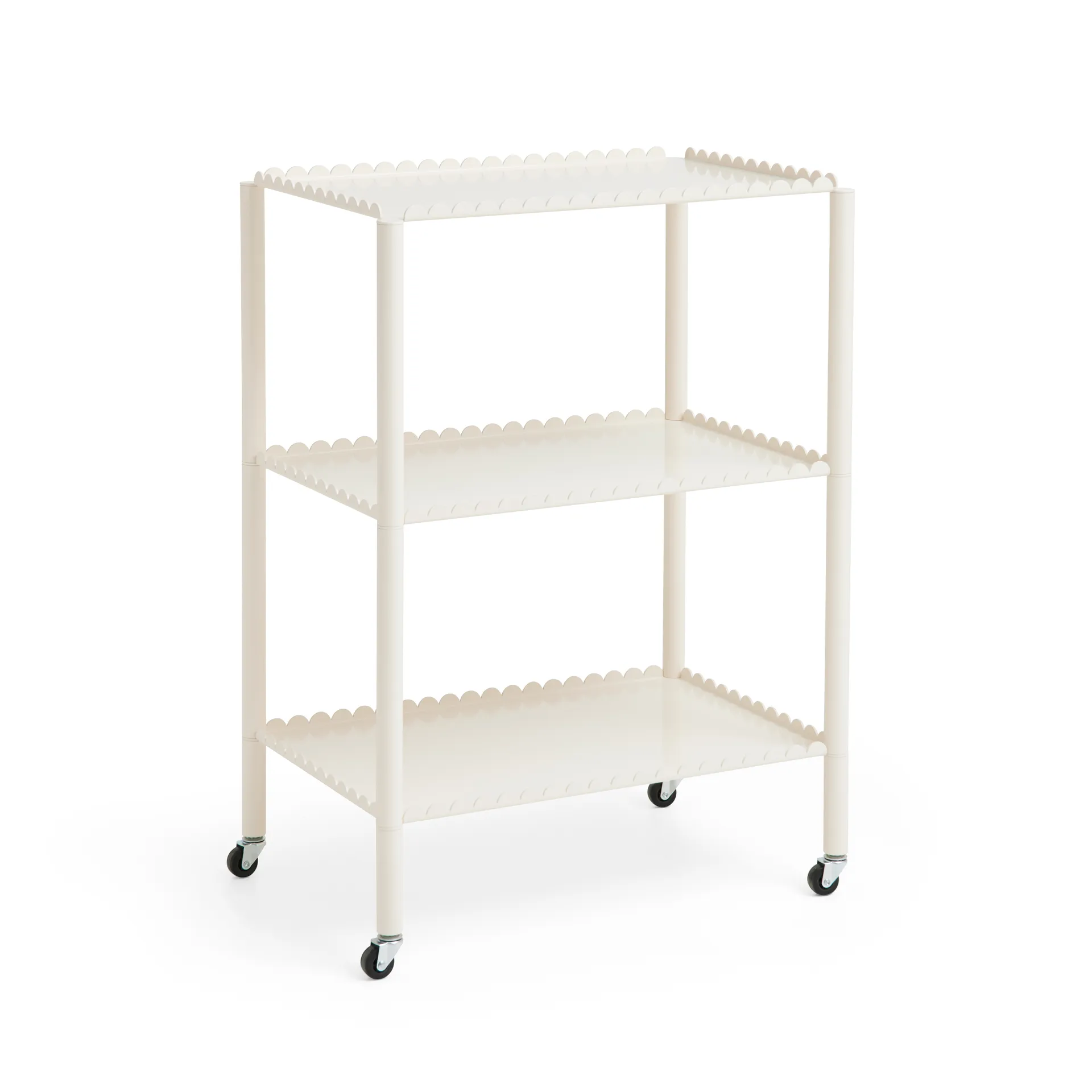 Arcs Trolley High serving trolley, Eggshell HAY