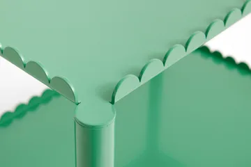 Arcs Trolley Low serving trolley - Soft jade - HAY