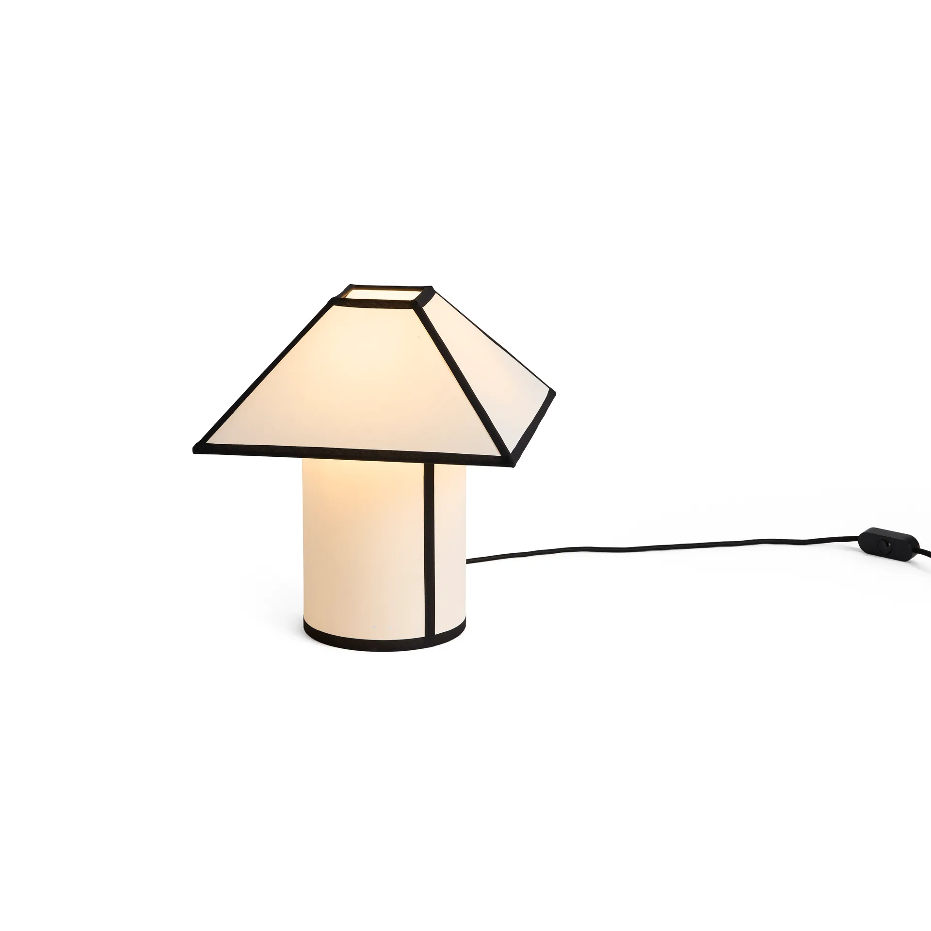 Ava pyramid table lamp 29 cm, White HAY