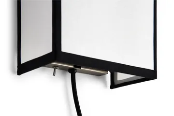 Ava Square wall lamp - White - HAY