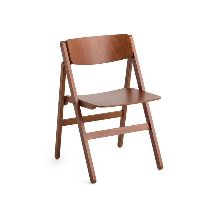 Backflip Chair chair - Bronze lacquered beech - HAY