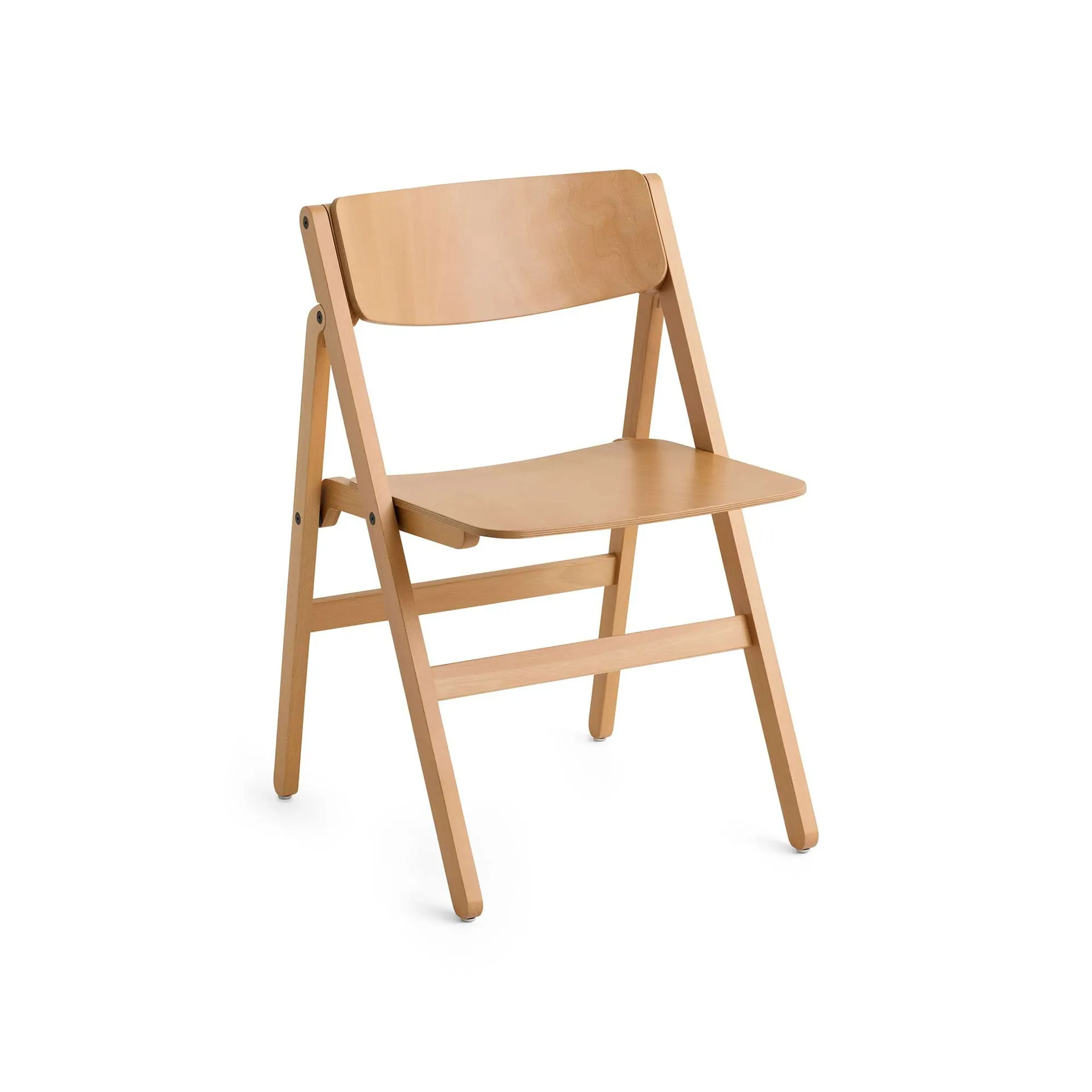 Backflip Chair chair, Golden lacquered beech HAY