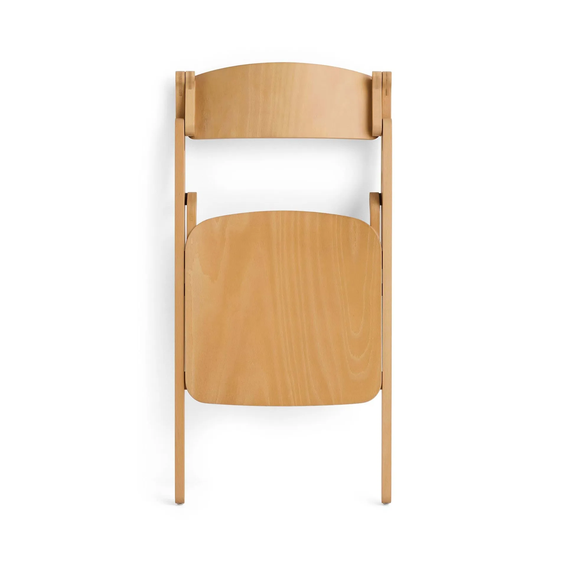 Backflip Chair chair, Golden lacquered beech HAY