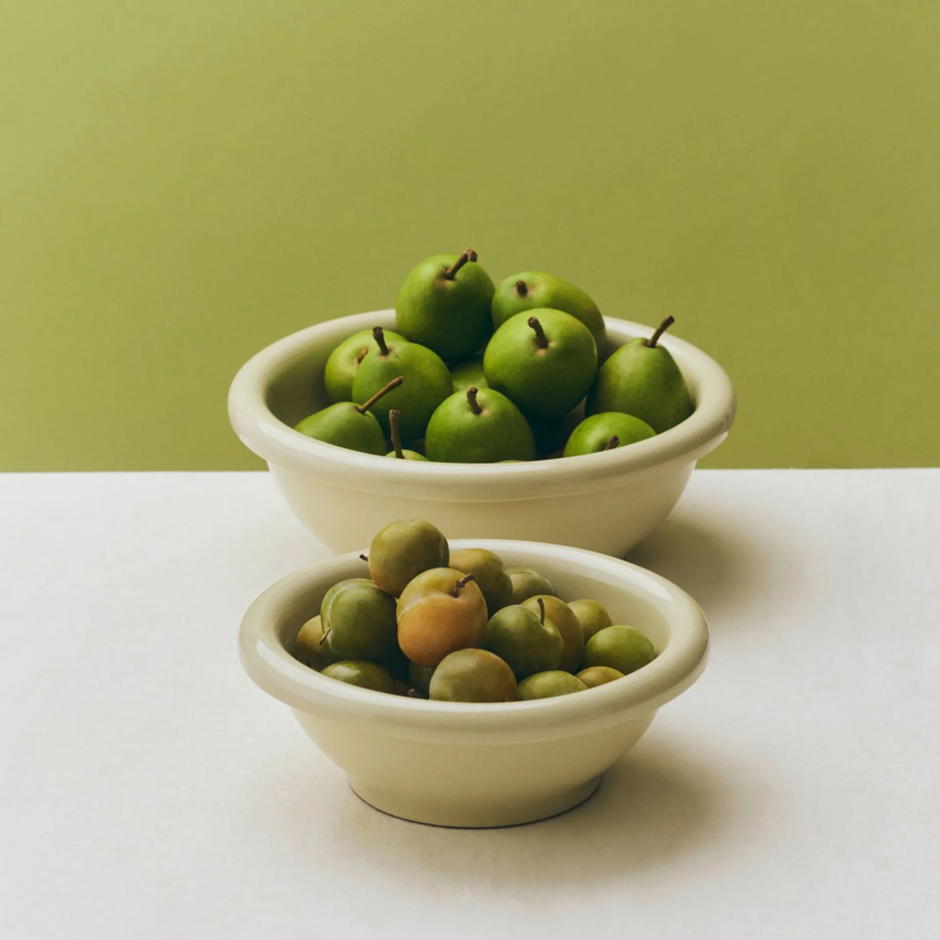 Barro salad bowl, Pistachio, Ø21 cm HAY