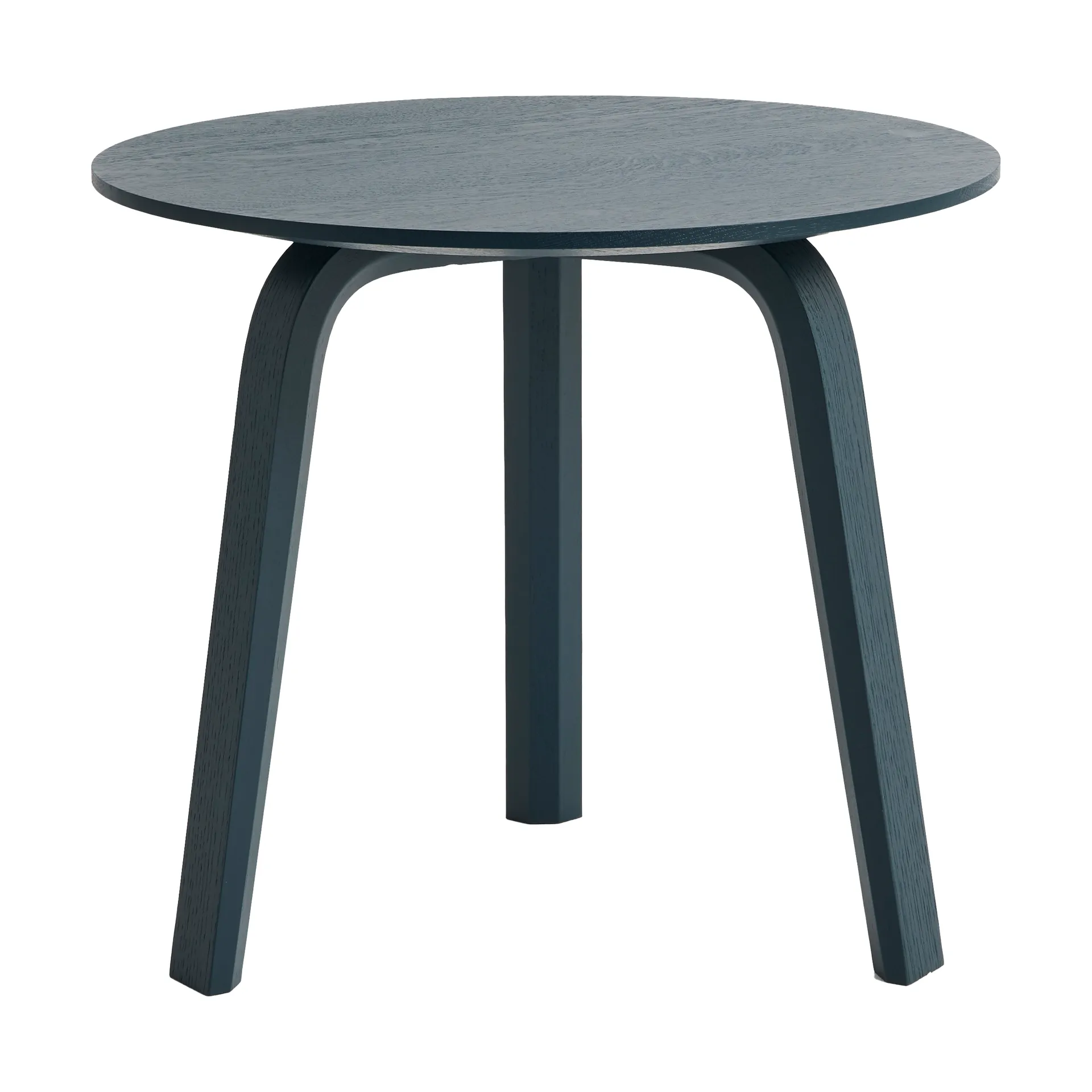 Bella coffee table, Blue charcoal, Ø45x39 cm HAY