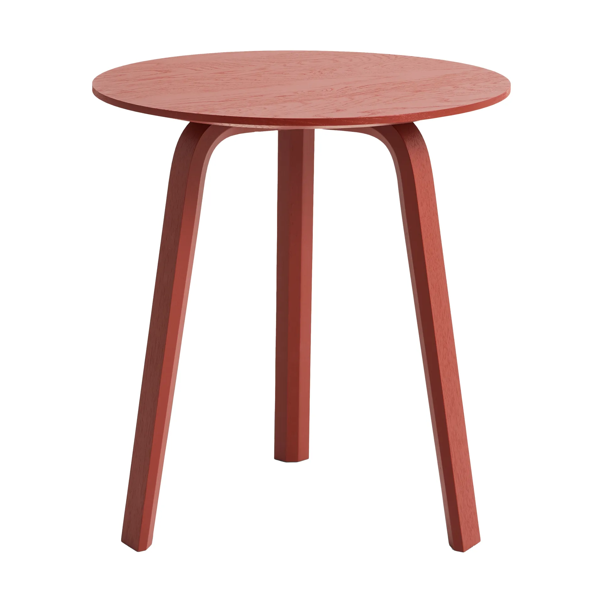Bella coffee table, Tile red, Ø45x49 cm HAY