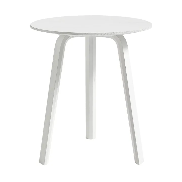 Bella coffee table - White oak, Ø45x49 cm - HAY