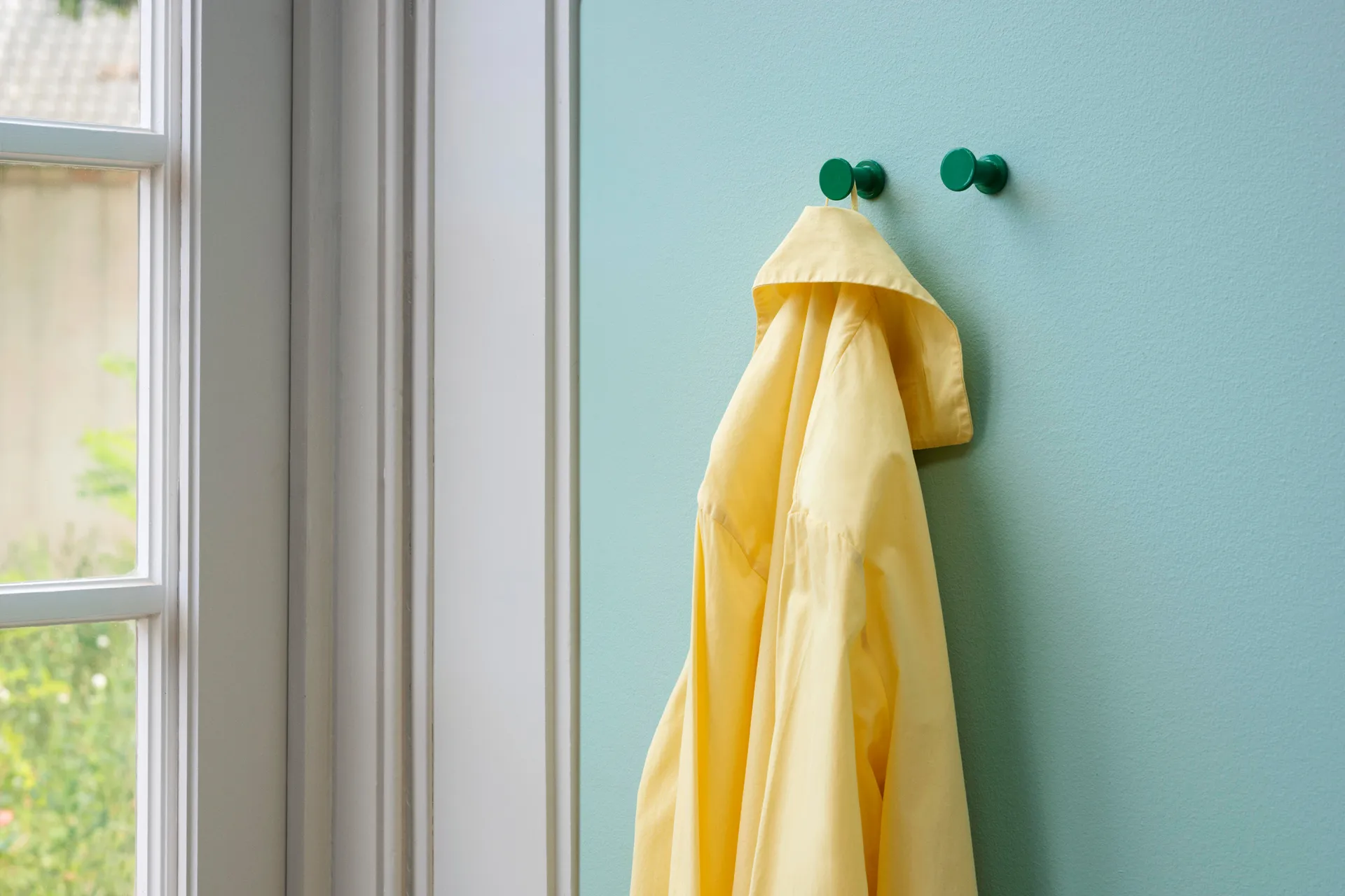Bolt hook 2-pack Ø2.8 cm, Green HAY