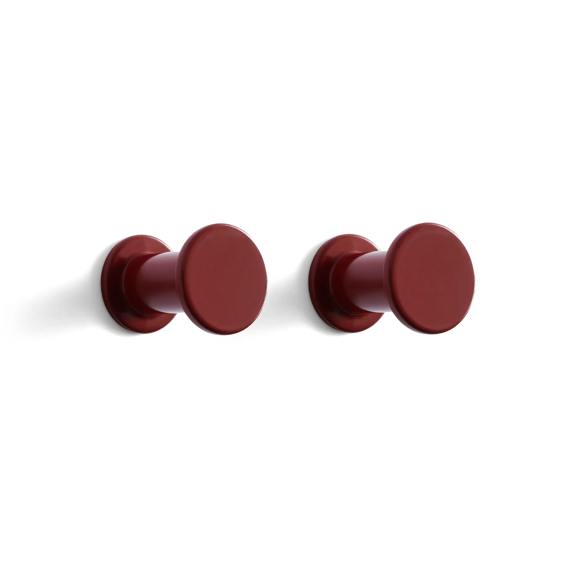 Bolt hook 2-pack Ø2.8 cm, Red HAY