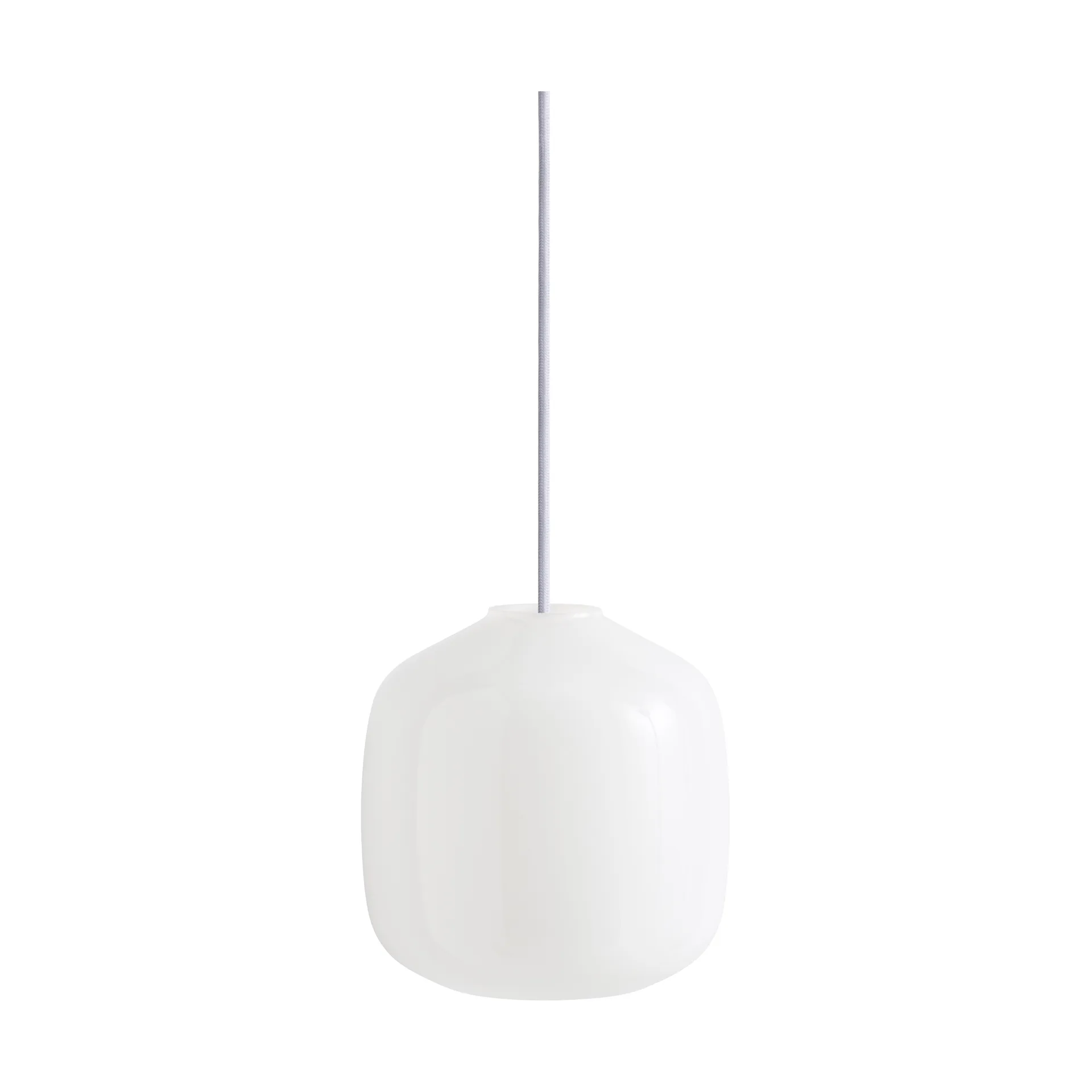 Buoy pendant lamp Ø20 cm, Opal glass-pastel lilac HAY