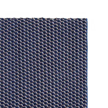 Channel rug - Blue-white 170x240 cm - HAY