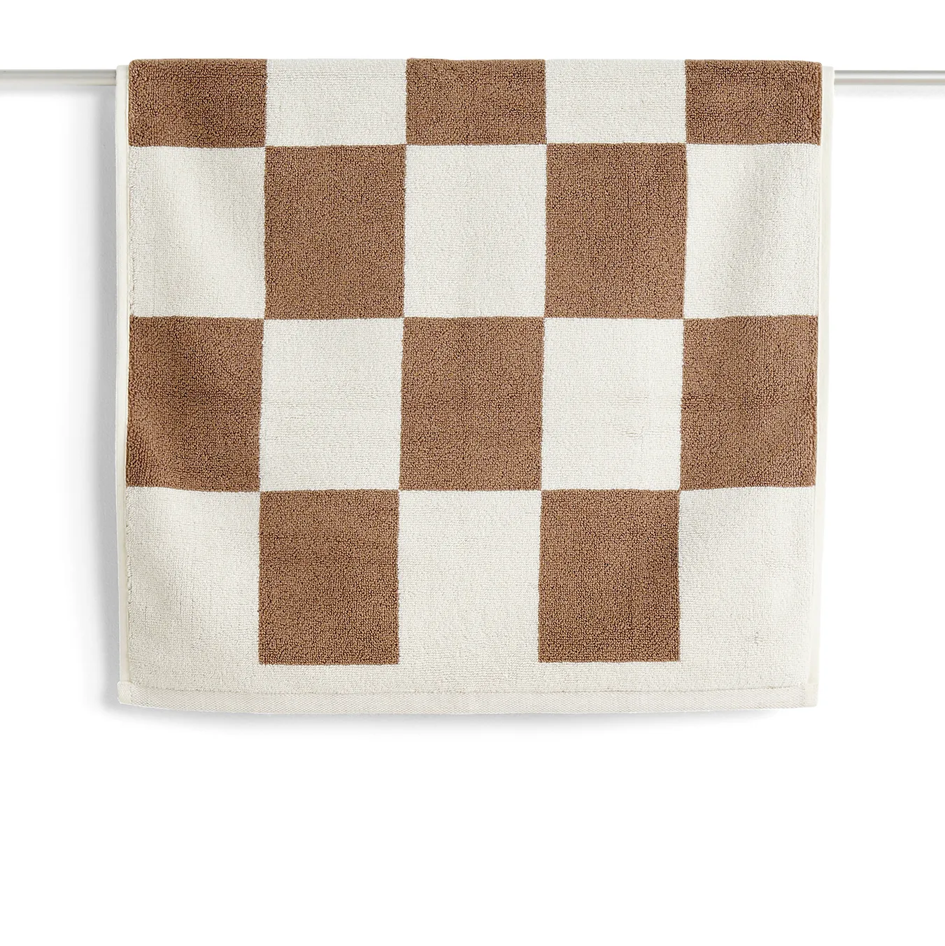 Check bathroom rug 50x90 cm, Cappuccino HAY